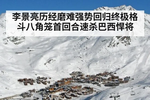 李景亮历经磨难强势回归终极格斗八角笼首回合速杀巴西悍将